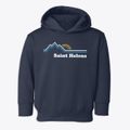 Saint Helens Washington Mountain View Toddler Hoodie additional view 1
