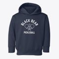 Black Bear Oklahoma Pickleball Toddler Hoodie additional view 1