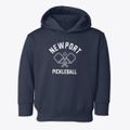 Newport Maine Pickleball Toddler Hoodie additional view 1