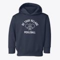 De Tour Village Michigan Pickleball Toddler Hoodie additional view 1