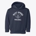 West Spring Nevada Pickleball Toddler Hoodie additional view 1