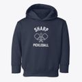 Sharp Utah Pickleball Toddler Hoodie additional product view 1