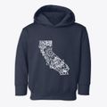 California Mandala Toddler Hoodie additional view 1