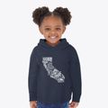 California Mandala Toddler Hoodie additional view 2