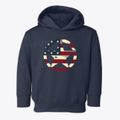 Vintage Stars and Stripes Toddler Hoodie additional view 1