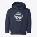 Life Is Better On The Slopes Toddler Hoodie additional view 1