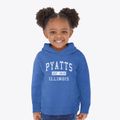 Pyatts Illinois Classic Established Toddler Hoodie additional view 2