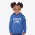 Belvidere Illinois Classic Established Toddler Hoodie additional view 2