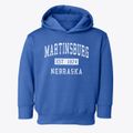 Martinsburg Nebraska Classic Established Toddler Hoodie additional view 1