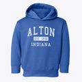 Alton Indiana Classic Established Toddler Hoodie additional view 1
