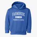 Farmbrook Pennsylvania Classic Established Toddler Hoodie additional product view 1