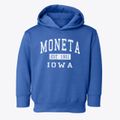 Moneta Iowa Classic Established Toddler Hoodie additional view 1
