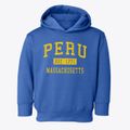 Peru Massachusetts Classic Established Toddler Hoodie additional view 1