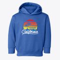 Escondido California Palm Tree Sunset Toddler Hoodie additional view 1