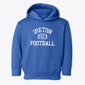 Ireton Christian School Classic Football Toddler Hoodie additional view 1