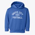 Grove City High School Classic Football Toddler Hoodie additional view 1