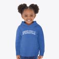 Speegleville Elementary School Varsity Arch Toddler Hoodie additional view 2
