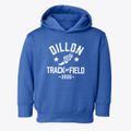 Dillon Elementary School Track and Field Toddler Hoodie additional view 1