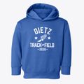 Dietz Elementary School Track and Field Toddler Hoodie additional view 1