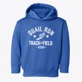 Quail Run Elementary School Track and Field Toddler Hoodie additional view 1