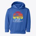 Snelling South Carolina Palm Tree Sunset Toddler Hoodie additional view 1