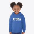 Atoka Oklahoma Classic Block Toddler Hoodie additional view 2