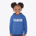 Thayer Kansas Classic Block Toddler Hoodie additional view 2