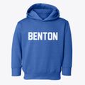 Benton New Hampshire Classic Block Toddler Hoodie additional view 1