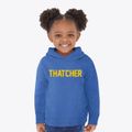 Thatcher Utah Classic Block Toddler Hoodie additional view 2