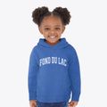 Fond Du Lac Wisconsin Varsity Toddler Hoodie additional view 2