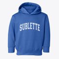 Sublette Kansas Varsity Toddler Hoodie additional view 1