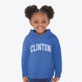 Clinton North Carolina Varsity Toddler Hoodie additional view 2