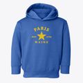 Paris Maine Star Toddler Hoodie additional view 1