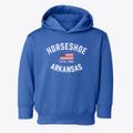 Horseshoe Arkansas Patriot Toddler Hoodie additional view 1