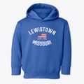Lewistown Missouri Patriot Toddler Hoodie additional view 1