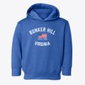 Bunker Hill Virginia Patriot Toddler Hoodie additional view 1