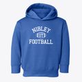Nibley Utah Football Toddler Hoodie additional view 1