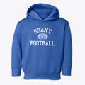 Grant Wisconsin Football Toddler Hoodie additional view 1