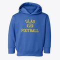 Ulao Wisconsin Football Toddler Hoodie additional view 1