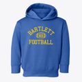 Bartlett New Hampshire Football Toddler Hoodie additional view 1