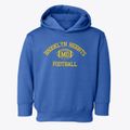Brooklyn Heights Missouri Football Toddler Hoodie additional view 1