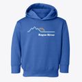 Rogue River Oregon Mountain View Toddler Hoodie additional view 1