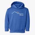 Sharp Utah Mountain View Toddler Hoodie additional product view 1