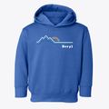 Beryl Utah Mountain View Toddler Hoodie additional view 1