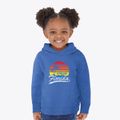 Hypoluxo Florida Palm Tree Sunset Toddler Hoodie additional view 2