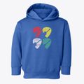 Multi Guitar Picks Toddler Hoodie additional view 1