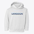 Langdon New Hampshire Cool Breeze Toddler Hoodie additional view 1