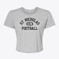 St Nicholas Parish - Munster Classic Football Women's Crop Top additional view 1