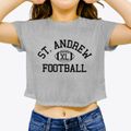 St. Andrew - Indy Classic Football Women's Crop Top additional view 3