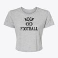 Edge Charter School - Himmel Park Classic Football Women's Crop Top additional view 1